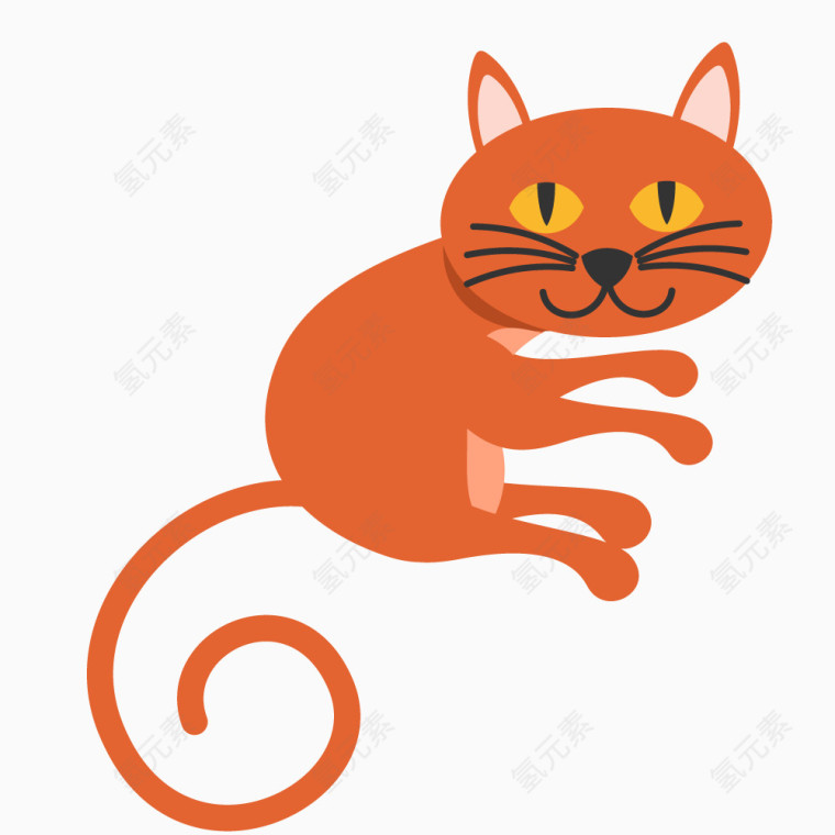 橘色小猫