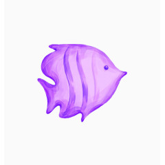 成紫色的的海带鱼