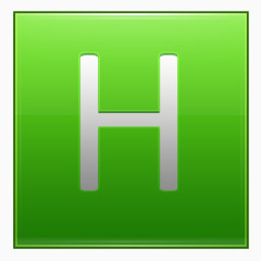 Letter H lg Icon