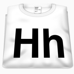 HH透视衬衫helvetica-t-shirts-cs5-icons