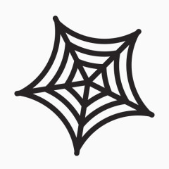 万圣节恐怖可怕的蜘蛛Web万圣节