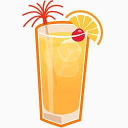 哈维伏特加橙汁鸡尾酒Juice-Cup-icons
