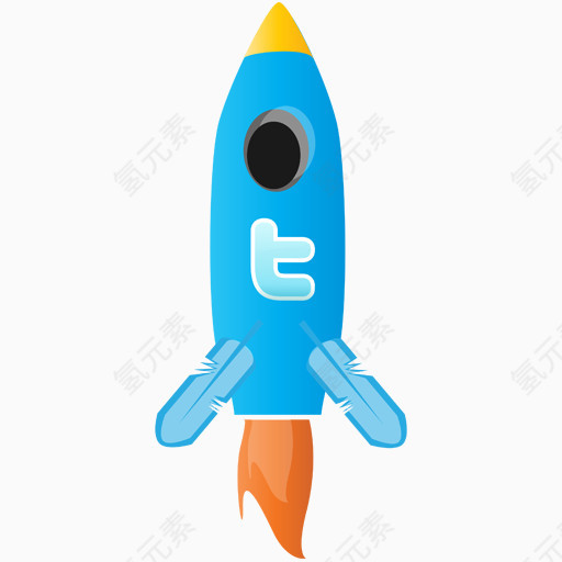 火箭推特Twitter-Icons