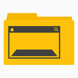 桌面Mac文件夹图标