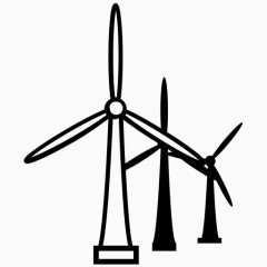 能量绿色能源功率涡轮风风力发电风车绿色能源计划