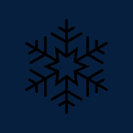 六个雪花snowflake-icons