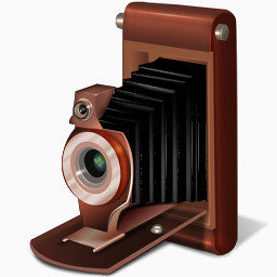 棕色照相机