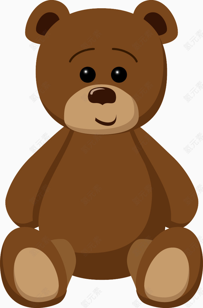 棕色可爱小熊