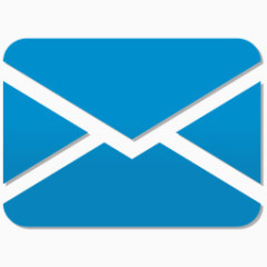 封套邮件Blue-Set-Icons
