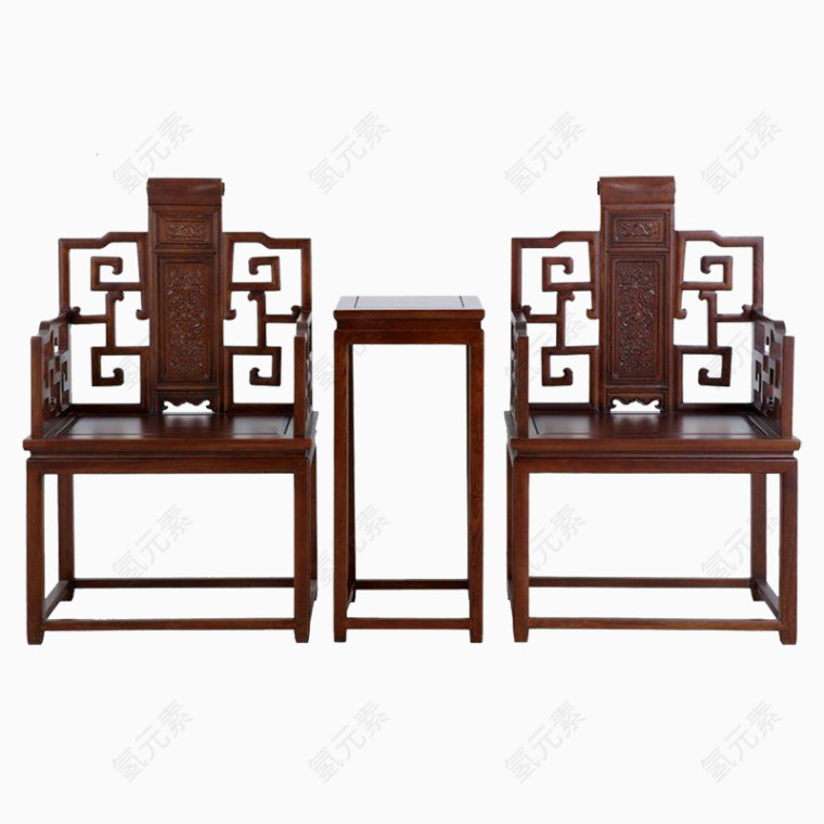 中式椅子素材