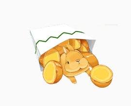 插画薯块和黄兔
