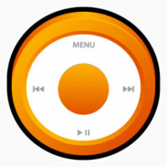 iPod Orange Icon