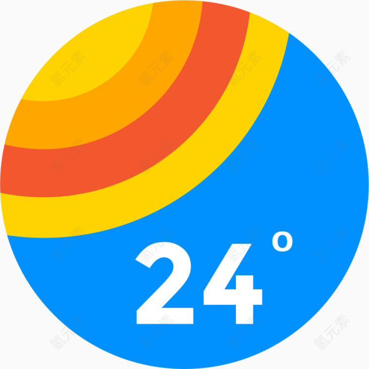 温度Color-Flat-icons
