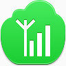 free-green-cloud-icons