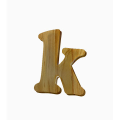 木纹字母k