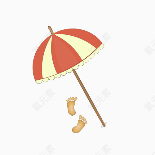 海边小阳伞