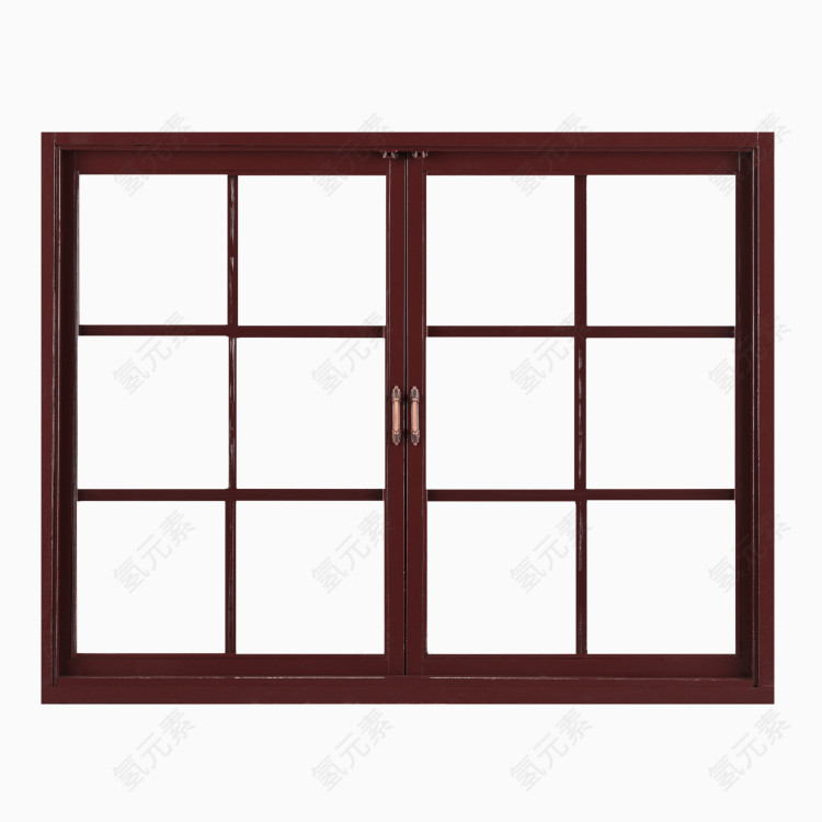 木框窗户