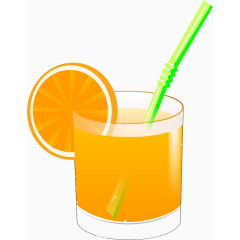 一大杯橙汁