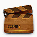 Wood video Icon