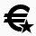 货币标志欧元明星Simple-Black-iPhoneMini-icons