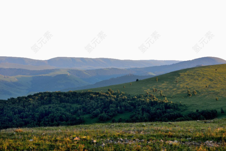 内蒙古山坡