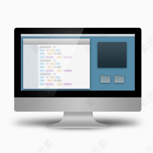 电脑编码web-developers-coded-icons