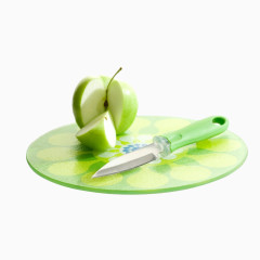 苹果水果盘水果刀