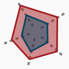 办公室图表极地堆放乳白色- 2.0 -图标