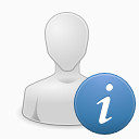 应用程序用户信息图标elementary-icons