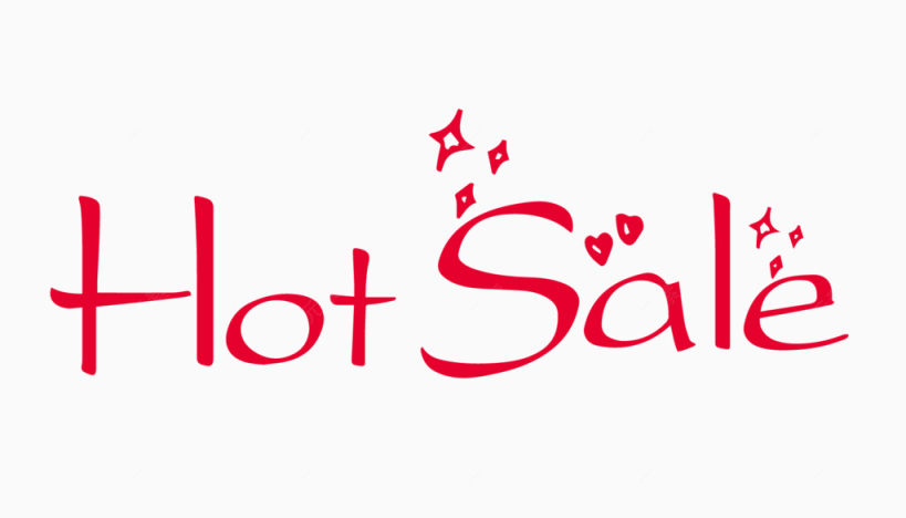 Hot Sale创意字体PNG元素下载