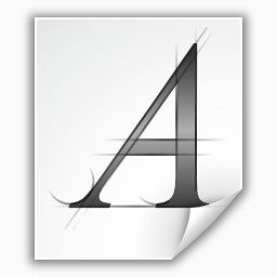应用程序字体mimetypes-oxygen-style-icons