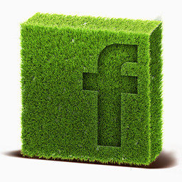 脸谱网草grass-social-icons