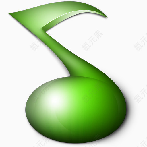 绿色音乐original-music-icons
