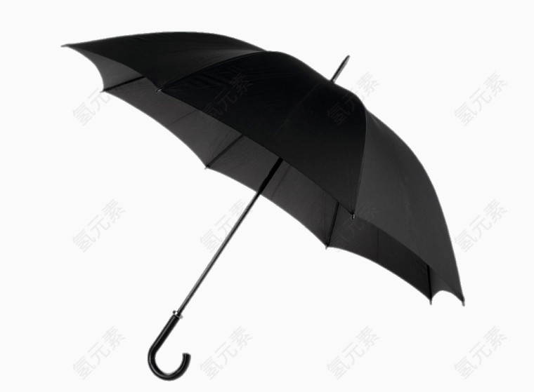 高清黑色雨伞