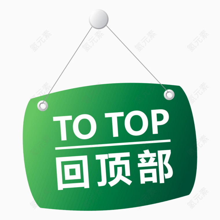 TOP按钮