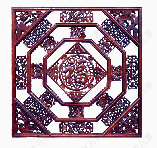 中国风古典木框窗框门框边