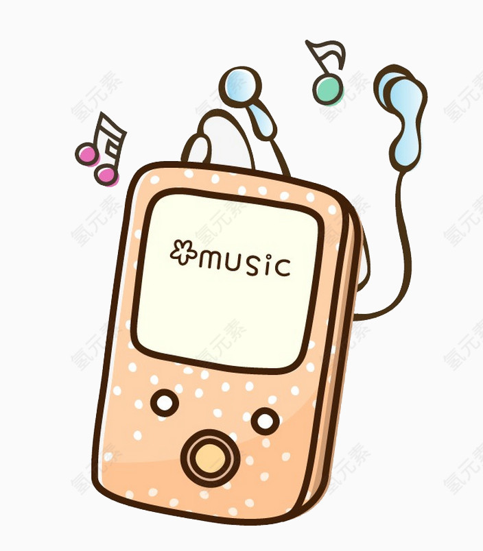 卡通MP3音乐播放器