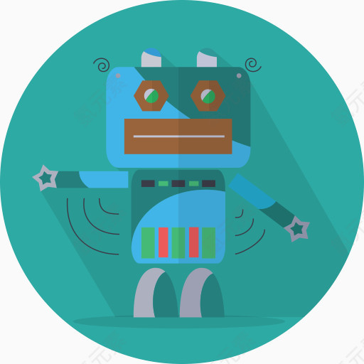 安卓吉祥物机械金属机器人机器人表达机器人空间技术机器人表达