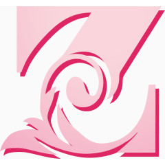 粉色创意字母Z