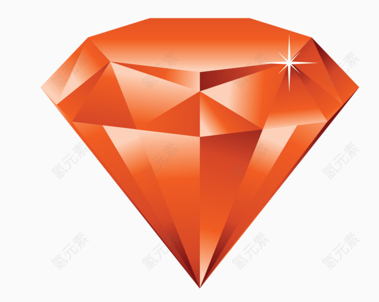  橙色钻石