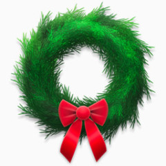 花环圣诞节花环holiday-wreaths-icons