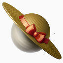 帽子行星土星太阳能系统
