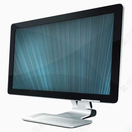 监控迪斯科计算机屏幕显示另一个显示器