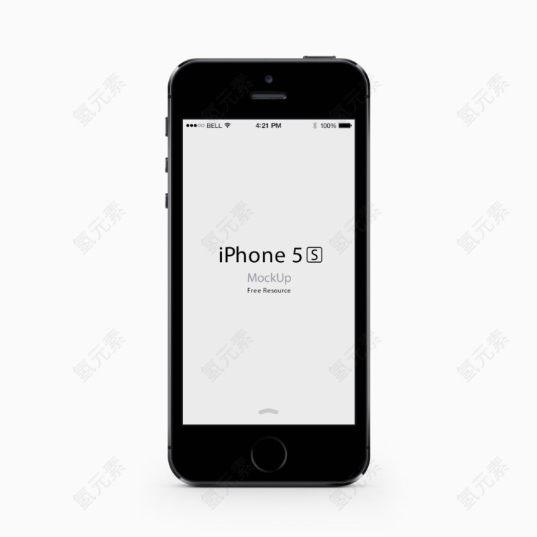 黑色的iphone-5s-icons