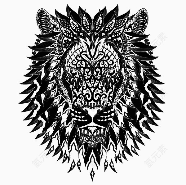 狮王纹身