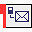 邮件信封消息电子邮件信红色标签系统