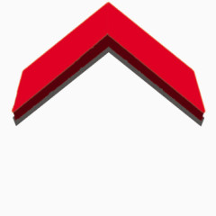 红色屋顶几何