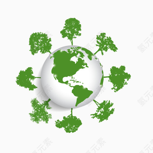 绿色地球素材