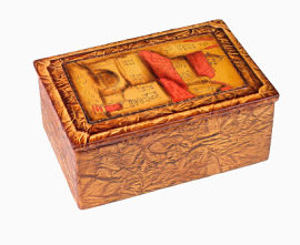 一手工木质方盒
