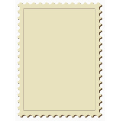 复古邮票背景边框